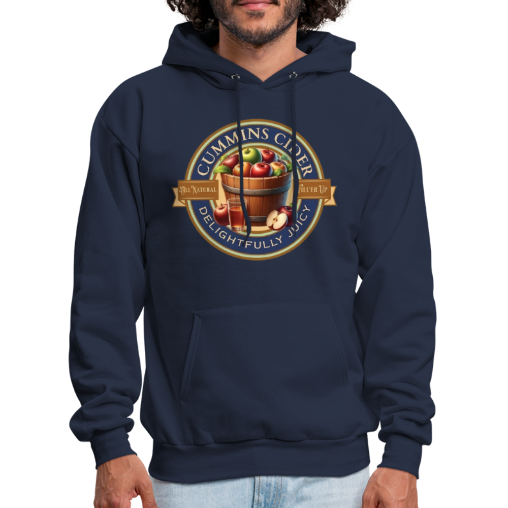 Cummins Cider (Funny Adult Humor) Hoodie - navy