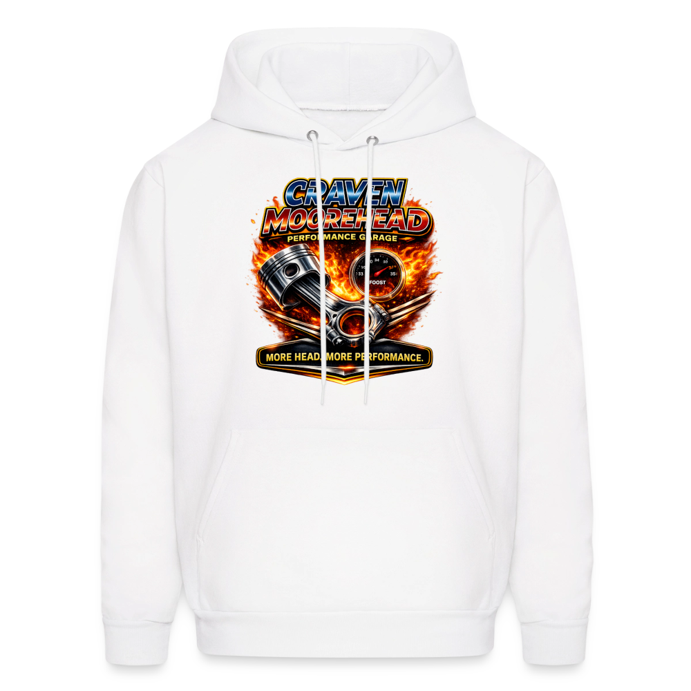 Craven Moorehead Performance Garage Hoodie Color: White