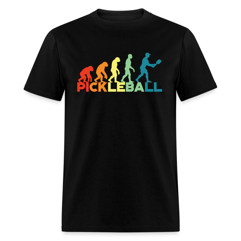 Pickleball Evolution T-Shirt - black