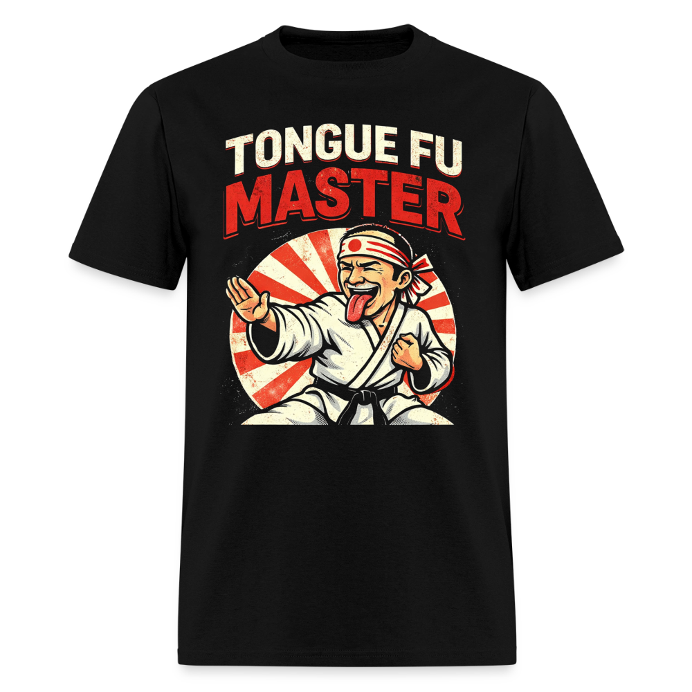 Tongue FU Master T-Shirt Color: Black
