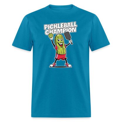 Pickleball Champion T-Shirt - turquoise