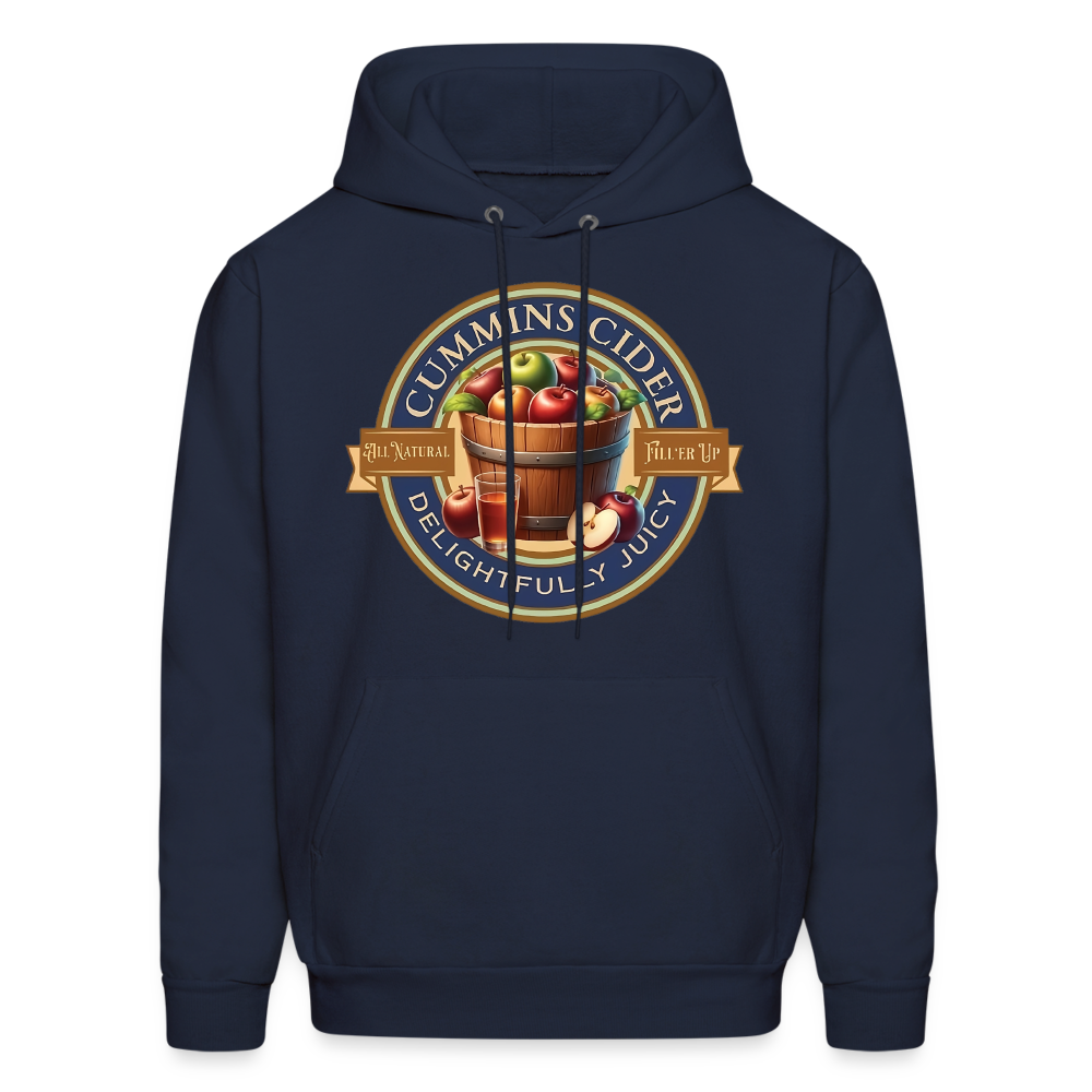 Cummins Cider (Funny Adult Humor) Hoodie - navy