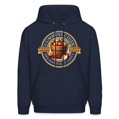 Cummins Cider (Funny Adult Humor) Hoodie - navy