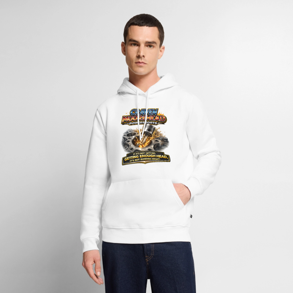 Craven Moorehead Powersports Funny Adult Humor Premium Hoodie Color: Black