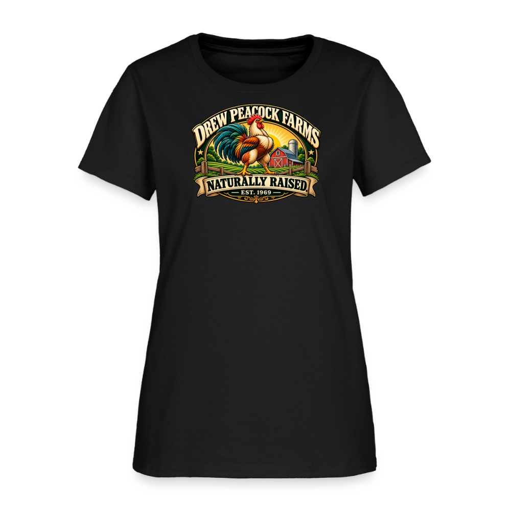 Drew Peacock Farms Women's T-Shirt - black