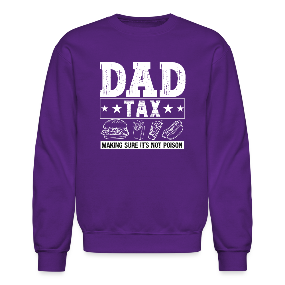 Dad Tax Sweatshirt - purple