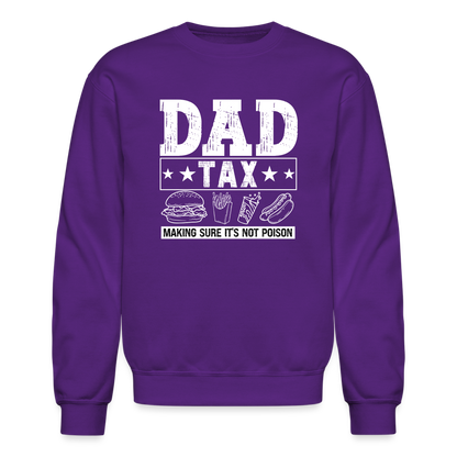 Dad Tax Sweatshirt - purple