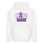 Hope Alzheimer’s Awareness Hoodie – Purple Ribbon Support Hoodie
