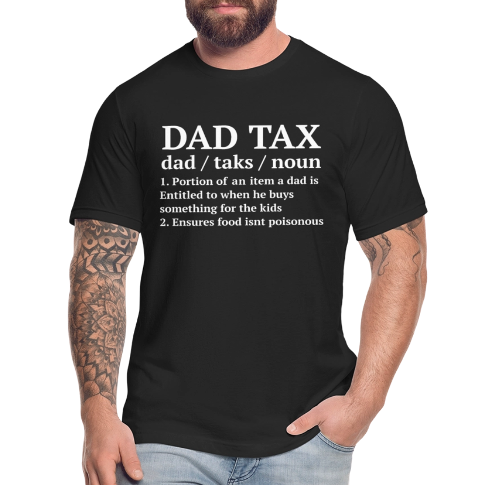 Definition of Dad Tax T-Shirt Bella Canvas - black