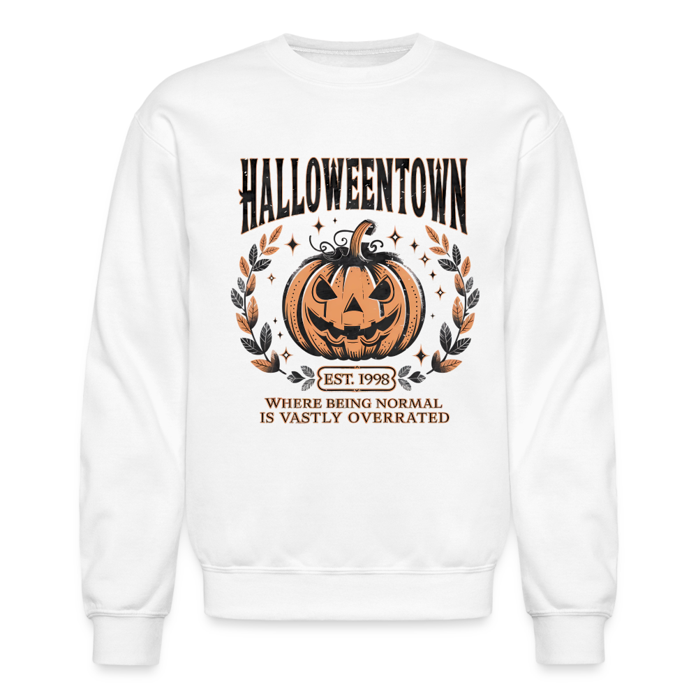 Halloweentown Sweatshirt (Where Normal is Overrated) - white