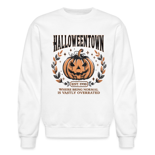 Halloweentown Sweatshirt (Where Normal is Overrated) - white