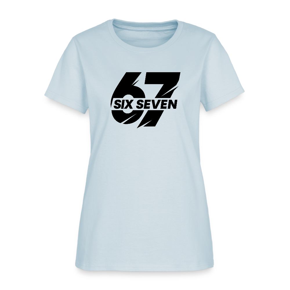 Six Seven 67 Women's T-Shirt - light blue