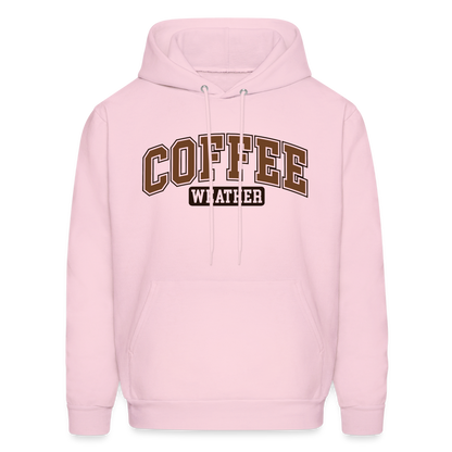 Coffee Weather Hoodie - pale pink