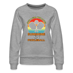 Just A Girl Who Loves Sunshine and Pickleball Premium Sweatshirt