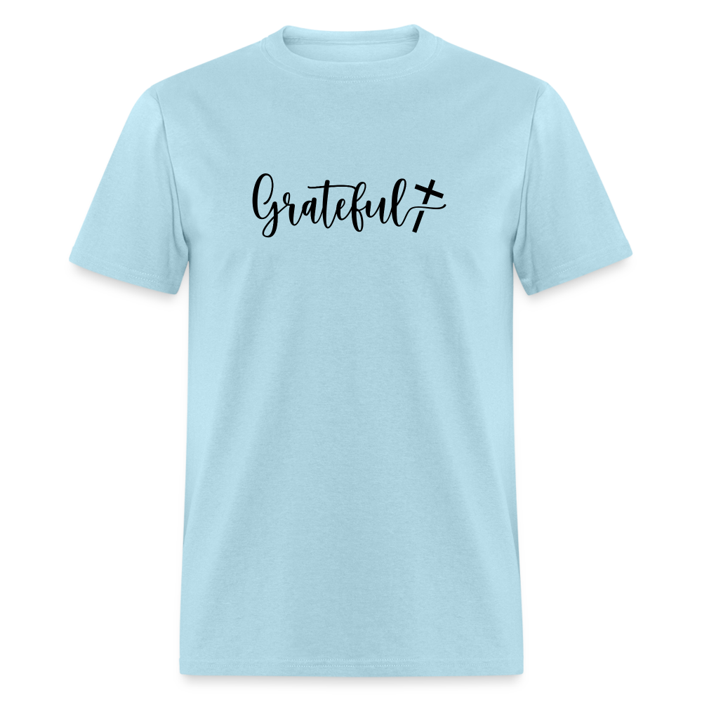 Grateful T-Shirt - powder blue