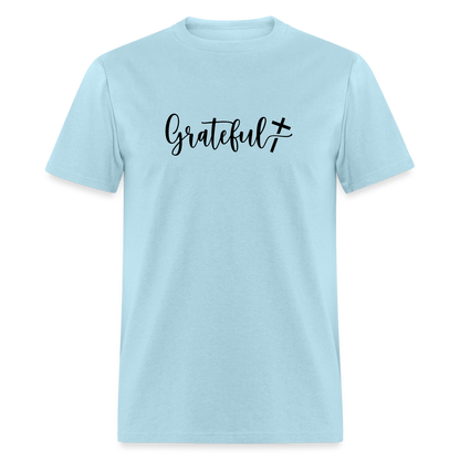 Grateful T-Shirt - powder blue