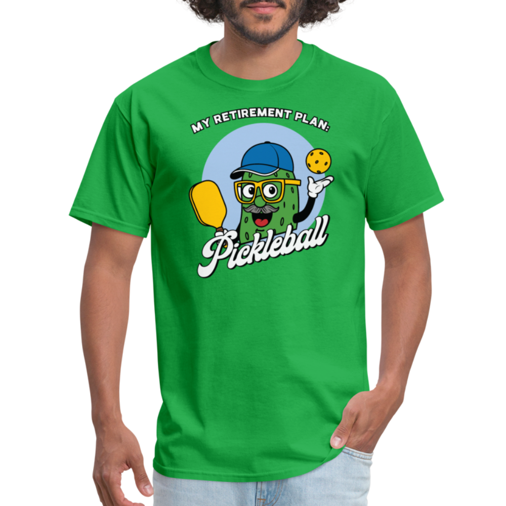 My Retirement Plan: Pickleball T-Shirt - bright green