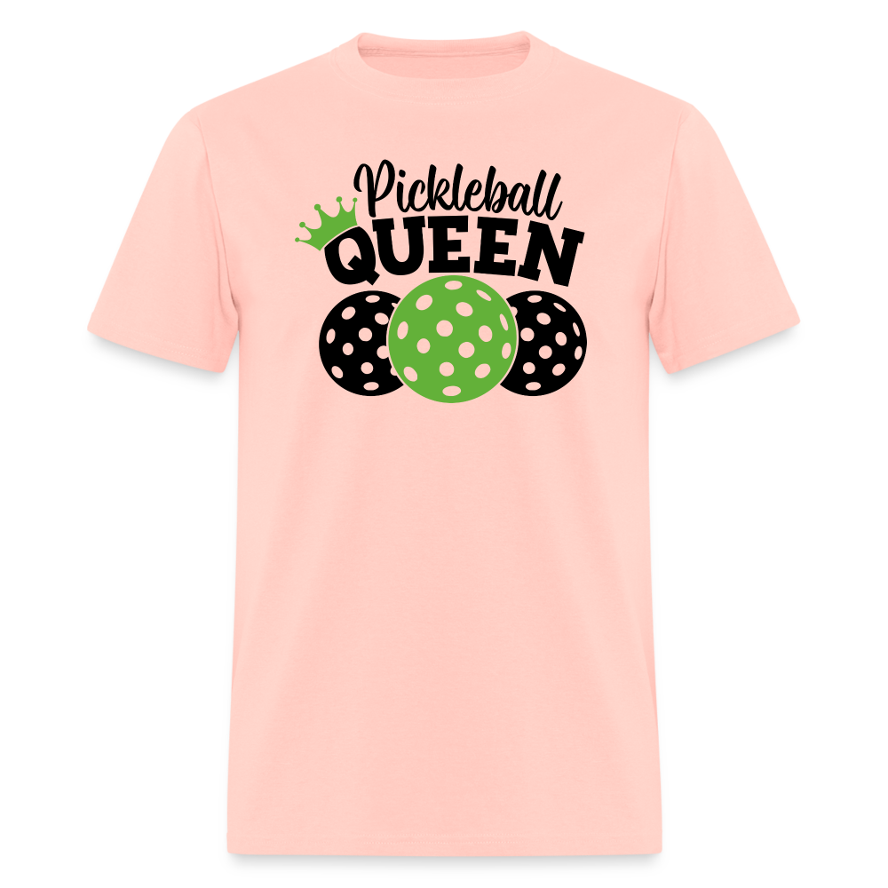 Pickleball Queen T-Shirt - blush pink 