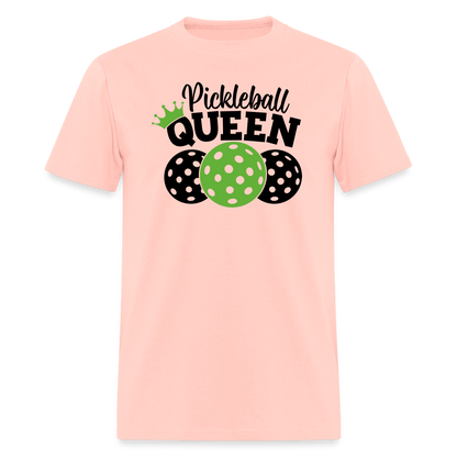 Pickleball Queen T-Shirt - blush pink 