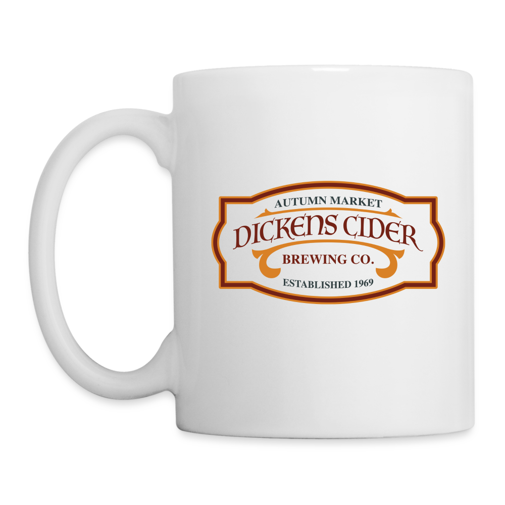 Dickens Cider Brewing Co Coffee Mug - white