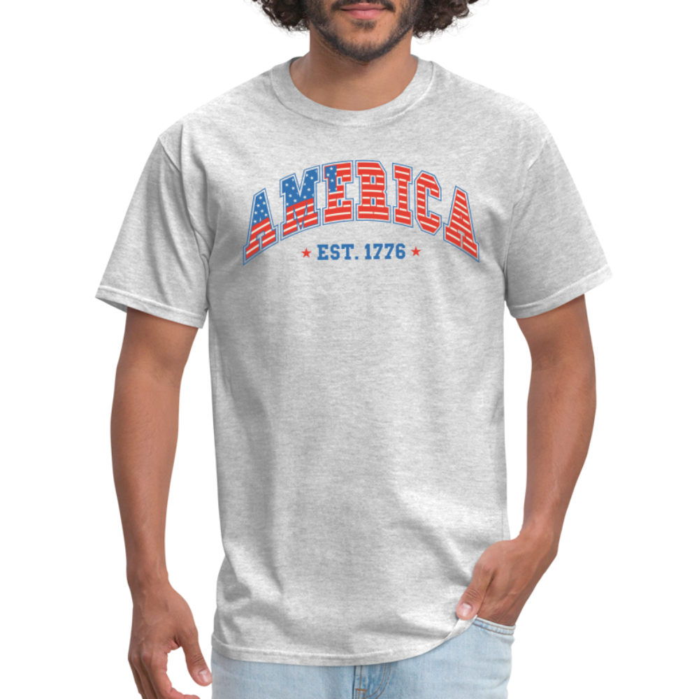 American 1776 T-Shirt - heather gray