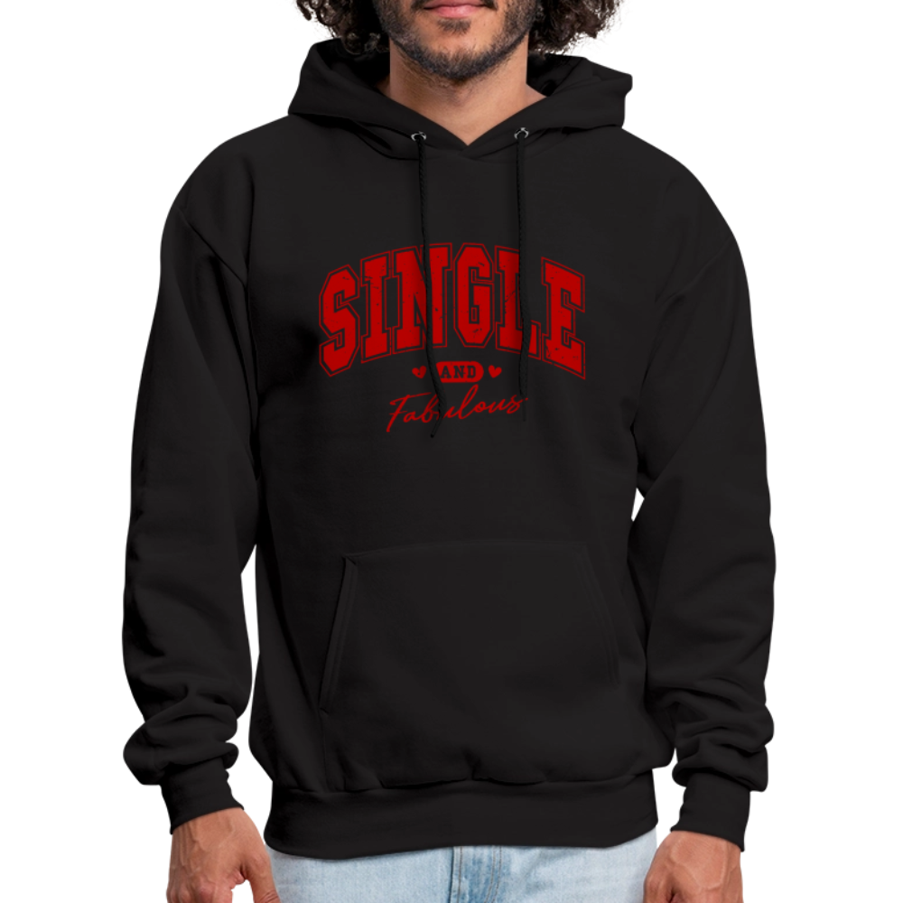 Single and Fabulous Hoodie - black