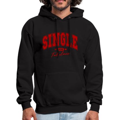 Single and Fabulous Hoodie - black