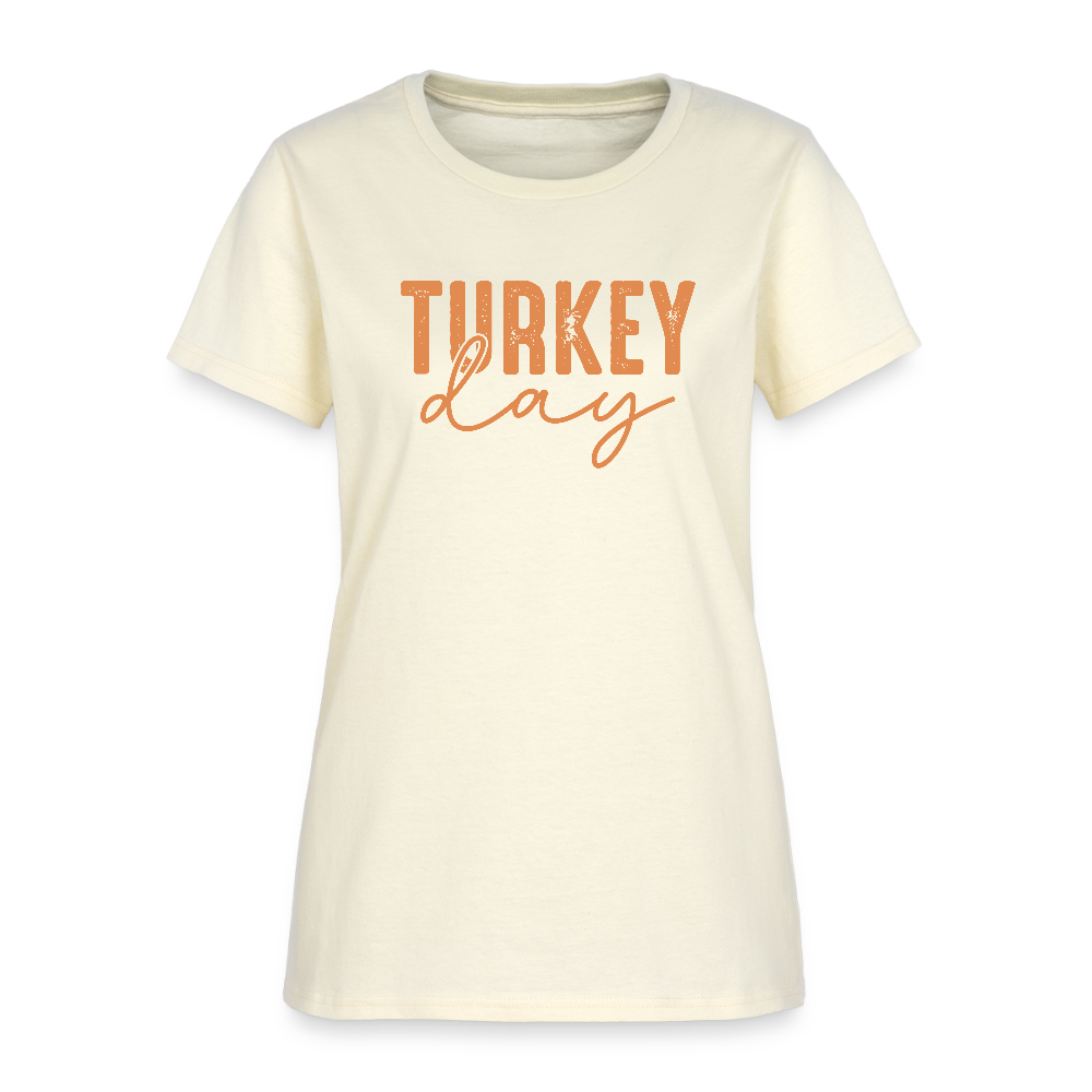 Turkey Day (Thanksgiving) Women's T-Shirt - off white