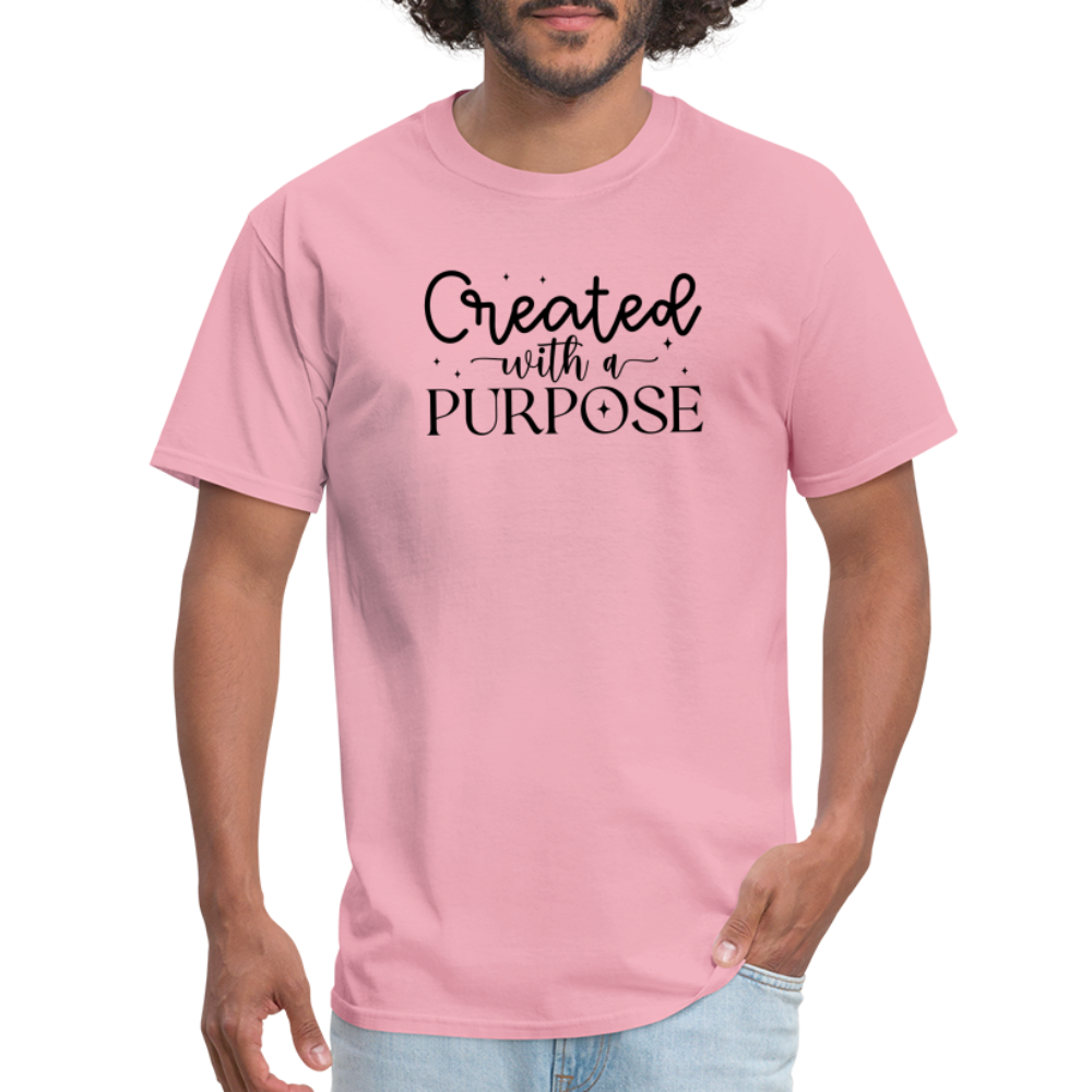 Created with a Purpose T-Shirt - pink