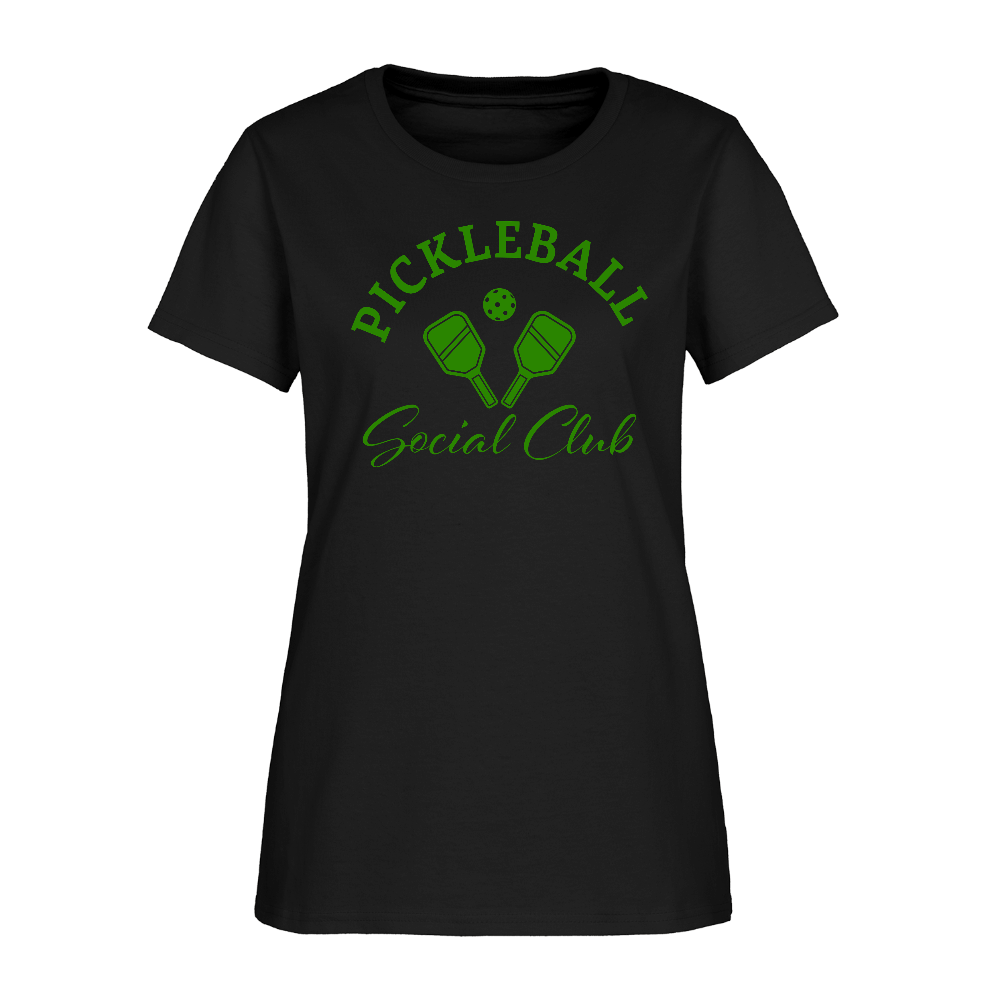 Pickleball Social Club Women's T-Shirt - black