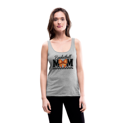 Basketball Mom Women’s Premium Tank Top - heather gray