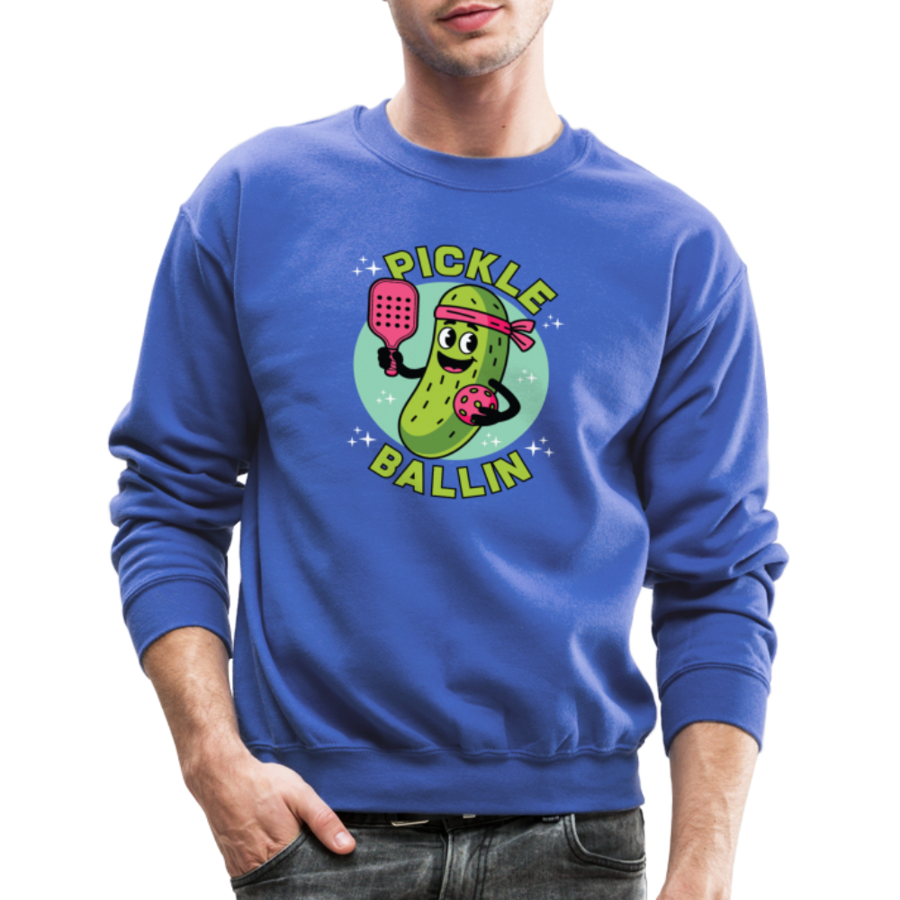 Pickle Ballin Sweatshirt - royal blue