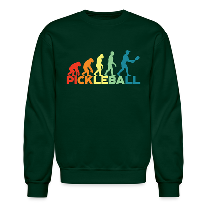 Pickleball Evolution Sweatshirt - forest green