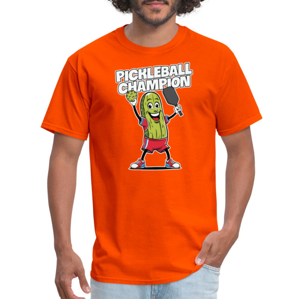 Pickleball Champion T-Shirt - orange