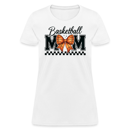 Basketball Mom Women's T-Shirt - white