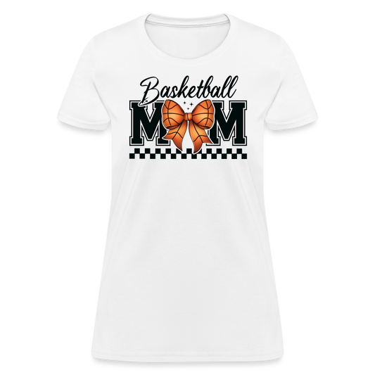 Basketball Mom Women's T-Shirt - white