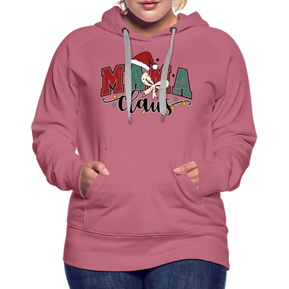 Mama Claus Women’s Premium Hoodie - mauve