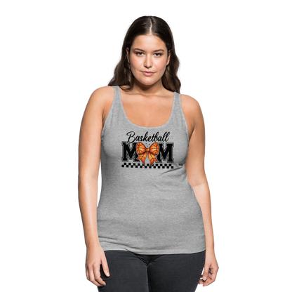 Basketball Mom Women’s Premium Tank Top - heather gray