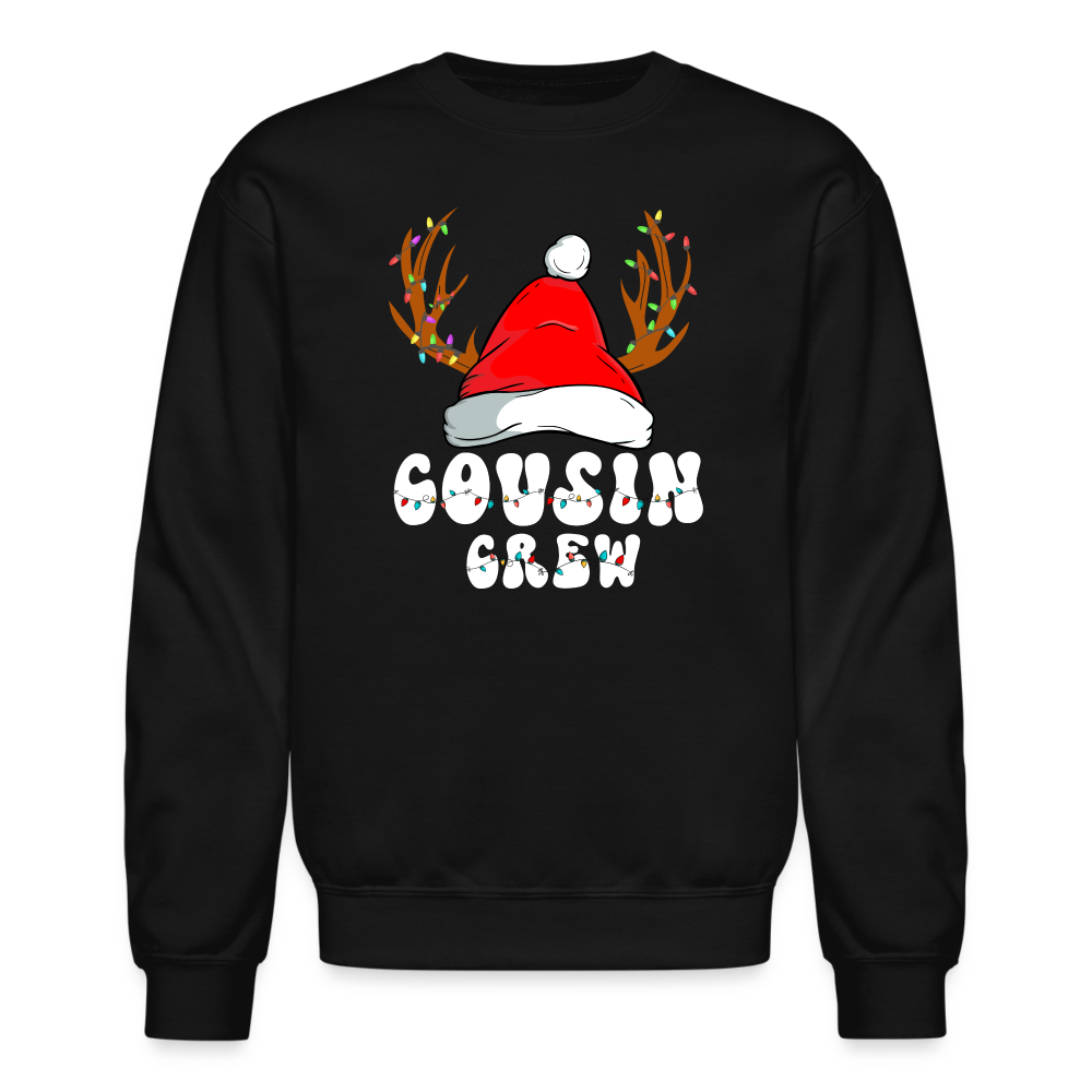 Cousin Crew Christmas Sweatshirt - black