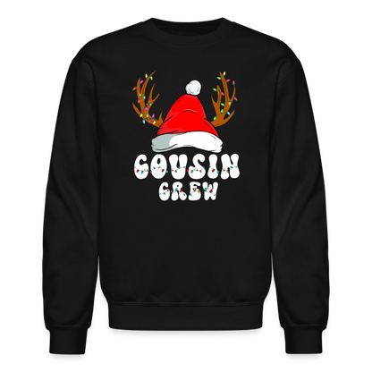 Cousin Crew Christmas Sweatshirt - black