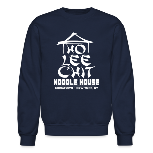 Ho Lee Chit Noodle House (Funny Wordplay) Hoodie - navy