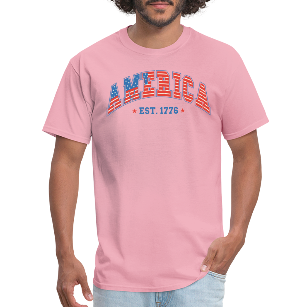 American 1776 T-Shirt - pink