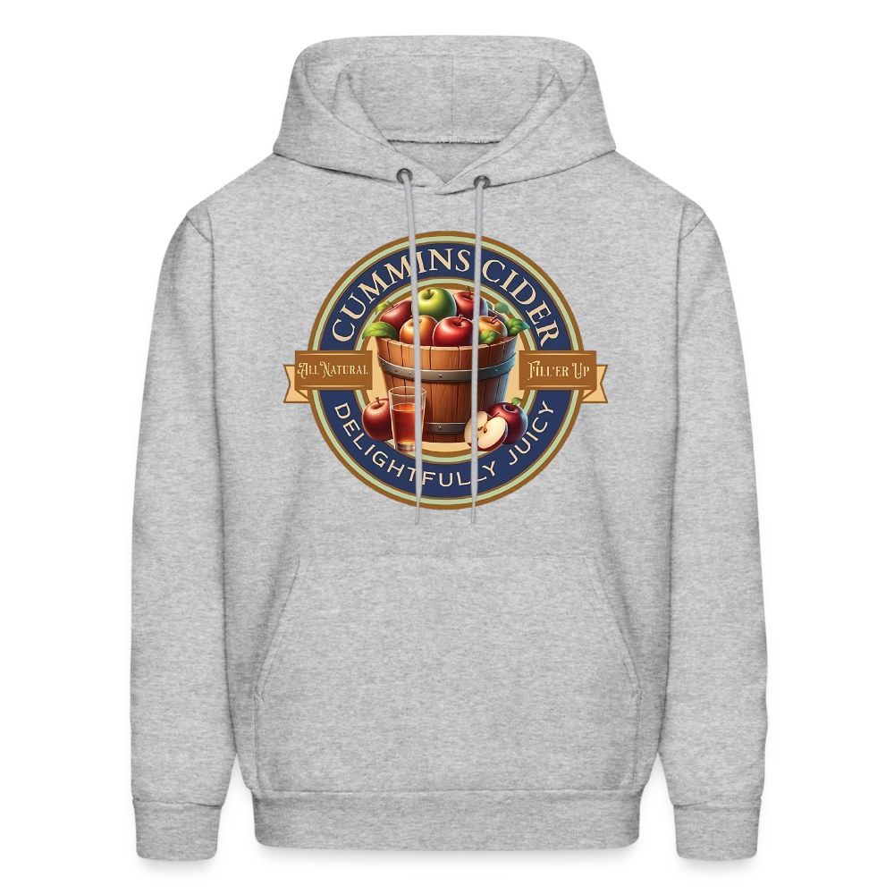 Cummins Cider (Funny Adult Humor) Hoodie - heather gray