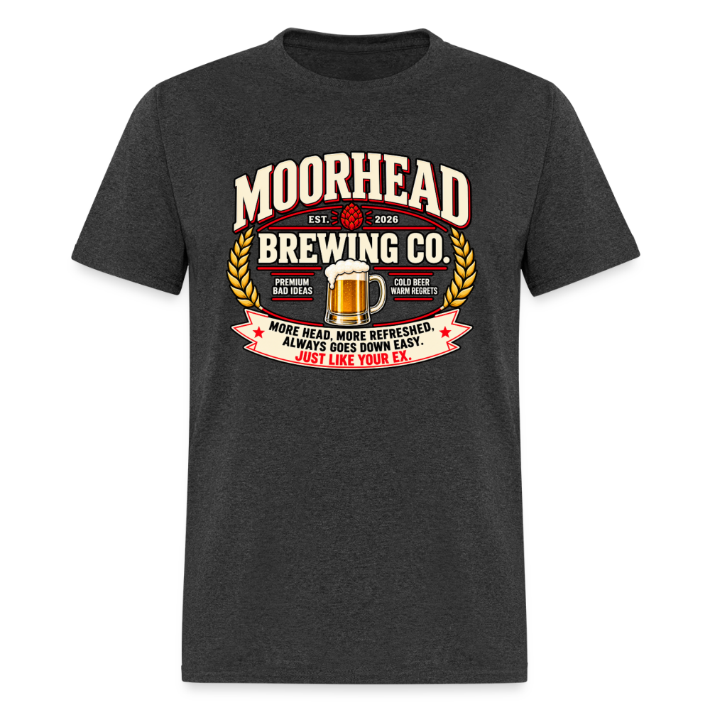 Moorhead Brewing Co. T-Shirt Color: heather black