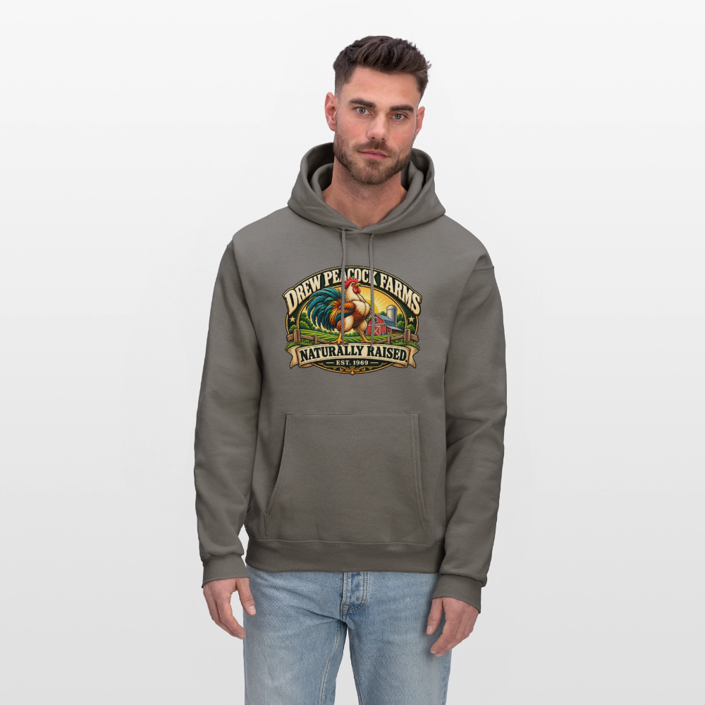 Drew Peacock Farms Hoodie - asphalt gray