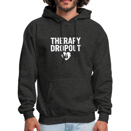 Therapy Dropout Hoodie - charcoal grey