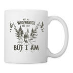 Not All Who Wonder Are Lost, But I Am (Camping Humor) Coffee Mug