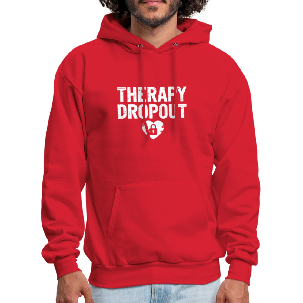 Therapy Dropout Hoodie - red