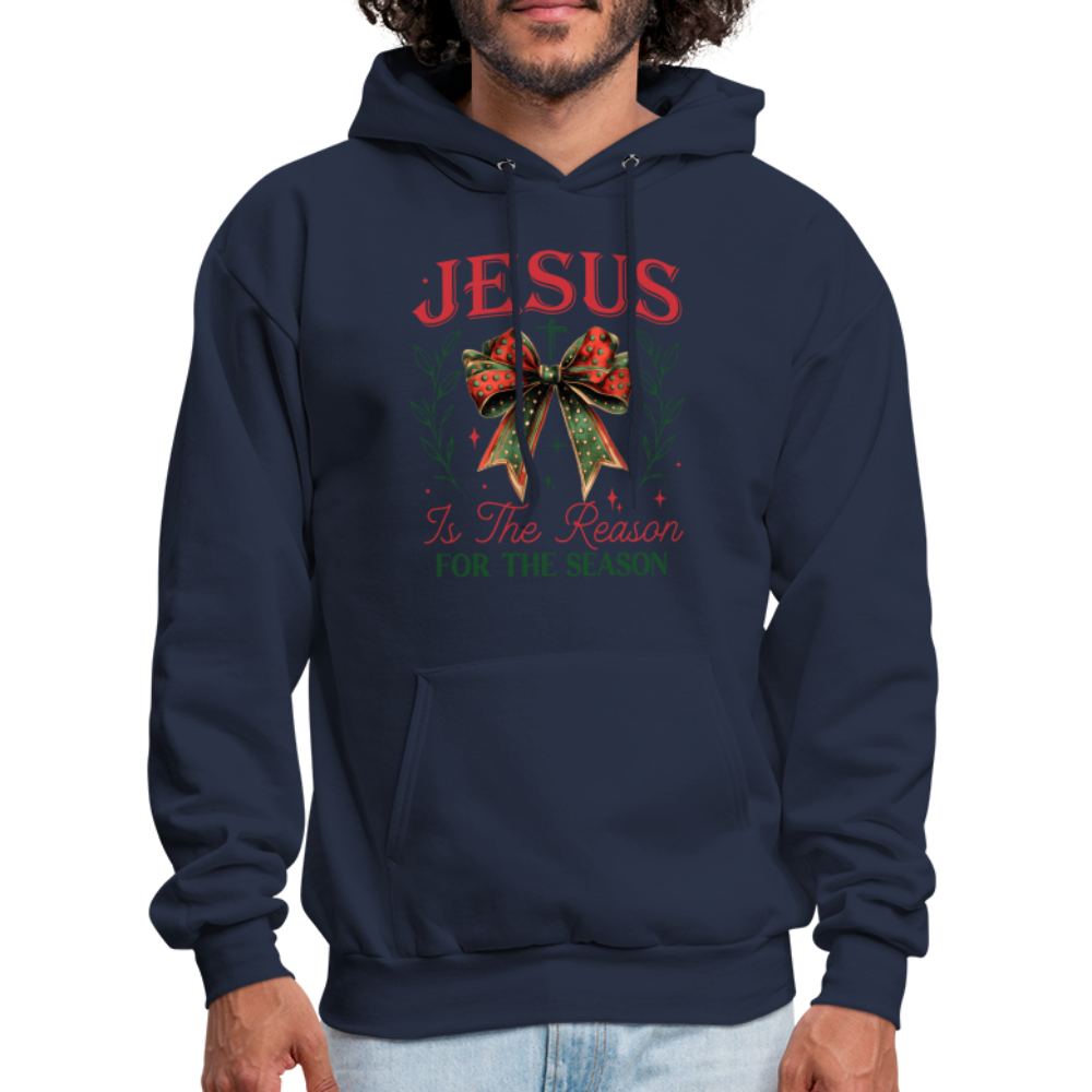 Jesus Is The Reason For The Season Hoodie - navy