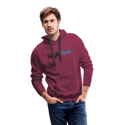 SingleDads Men’s Premium Hoodie - burgundy